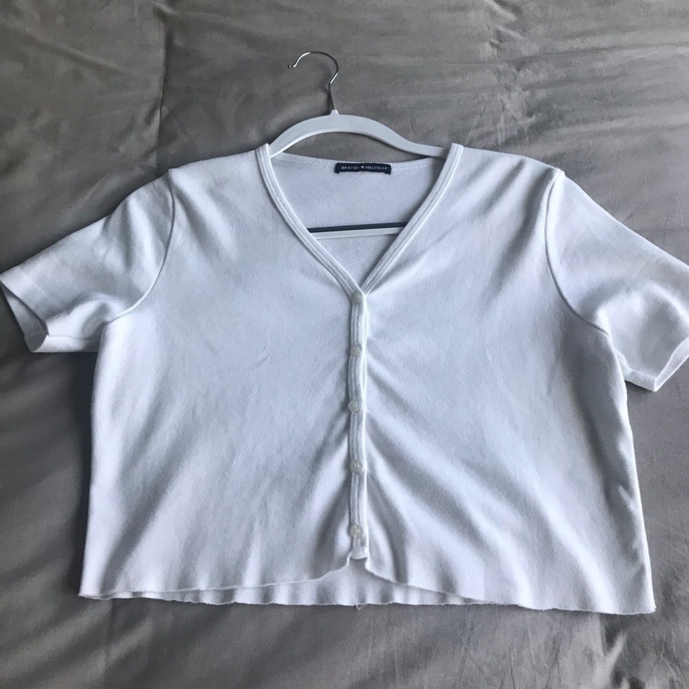 Brandy Melville white zelly